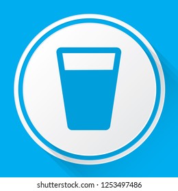 An Illustrated Icon Isolated on a Background - Cup Drink