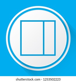 An Illustrated Icon Isolated on a Background - Web Layout