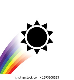 An Illustrated Icon Isolated on a Background - Star