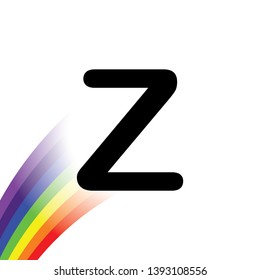 An Illustrated Icon Isolated on a Background - Z