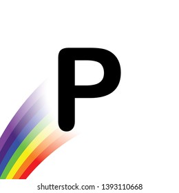 An Illustrated Icon Isolated on a Background - P