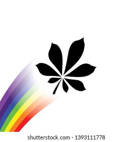 An Illustrated Icon Isolated on a Background - Leaf2