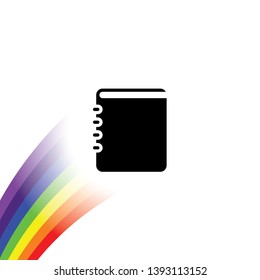 An Illustrated Icon Isolated on a Background - Contacts