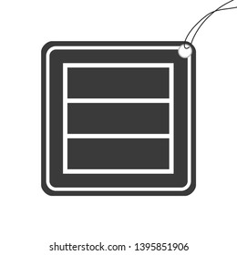 An Illustrated Icon Isolated on a Background - Web Wireframe Triple Horizontal Split 