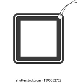 An Illustrated Icon Isolated on a Background - Stop
