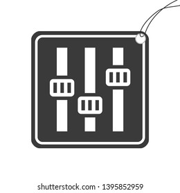 An Illustrated Icon Isolated on a Background - Settings
