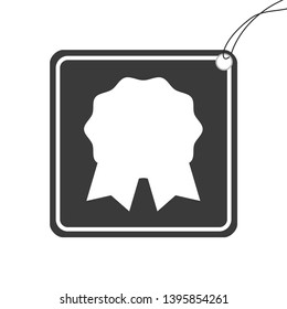 An Illustrated Icon Isolated on a Background - Rosette