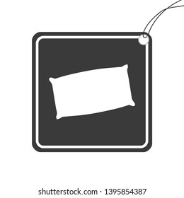 An Illustrated Icon Isolated on a Background - Pillow