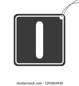 An Illustrated Icon Isolated on a Background - I