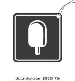 An Illustrated Icon Isolated on a Background - Ice Lolly