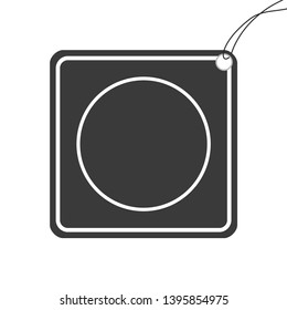 An Illustrated Icon Isolated on a Background - New Moon