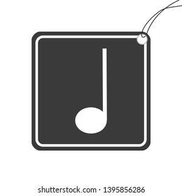 An Illustrated Icon Isolated on a Background - Crotchet