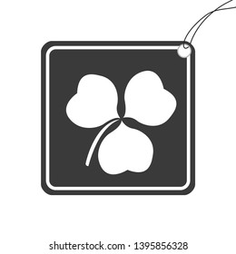 An Illustrated Icon Isolated on a Background - Clover