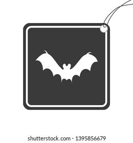 An Illustrated Icon Isolated on a Background - Bat