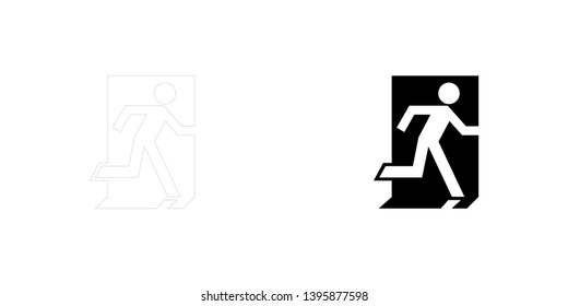 An Illustrated Icon Isolated on a Background - Message