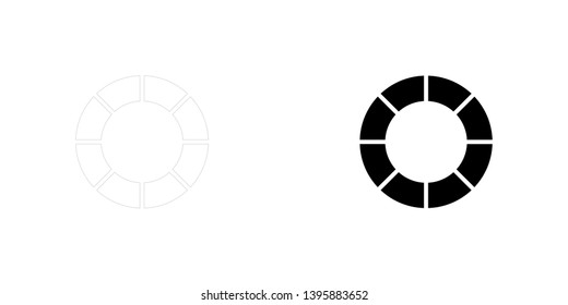 An Illustrated Icon Isolated on a Background - Block Loading