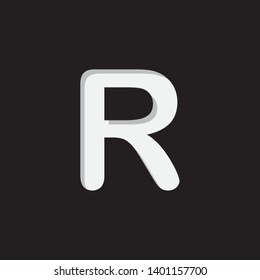 An Illustrated Icon Isolated on a Background - R