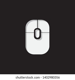 An Illustrated Icon Isolated on a Background - Mouse