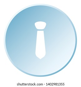An Illustrated Icon Isolated on a Background - Tie