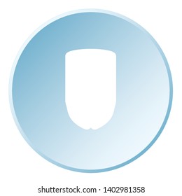 An Illustrated Icon Isolated on a Background - Thin Shield