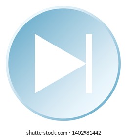 An Illustrated Icon Isolated on a Background - Step Forward