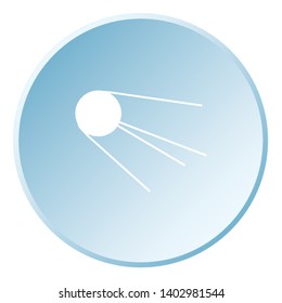 An Illustrated Icon Isolated on a Background - Sputnik