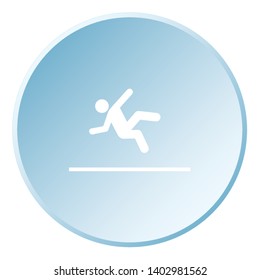 An Illustrated Icon Isolated on a Background - Slippy Surface