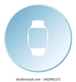 An Illustrated Icon Isolated on a Background - Smart Watch