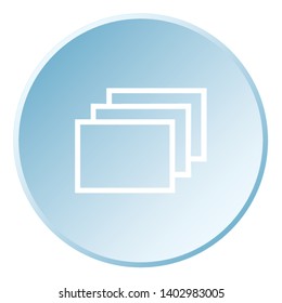 An Illustrated Icon Isolated on a Background - Layers