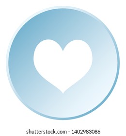 An Illustrated Icon Isolated on a Background - Hearts Card Suit