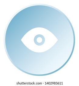An Illustrated Icon Isolated on a Background - Eye