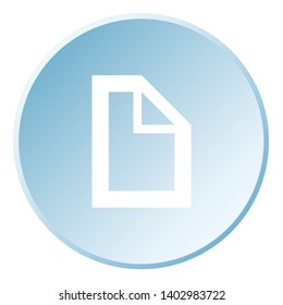 An Illustrated Icon Isolated on a Background - Document Folded Corner