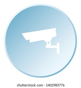 An Illustrated Icon Isolated on a Background - Closed Circuit Television Camera