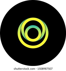 An Illustrated Icon Isolated on a Background - O - Illustration