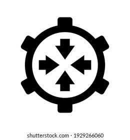 Ein illustriertes Symbol einzeln auf einem Hintergrund. Vektorgrafik