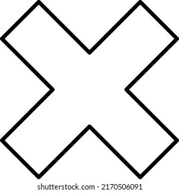 An Illustrated Icon Isolated on a Background - Cross.eps
