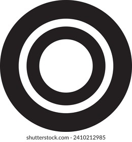 Un icono ilustrado aislado en un nuevo círculo de fondo.
