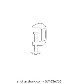 An Illustrated Icon Isolated on a Background -  GClamp