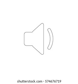 An Illustrated Icon Isolated on a Background - Volume