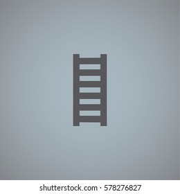 An Illustrated Icon Isolated on a Background - Ladder