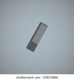 An Illustrated Icon Isolated on a Background - Hairbrush