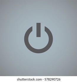 An Illustrated Icon Isolated on a Background - Power