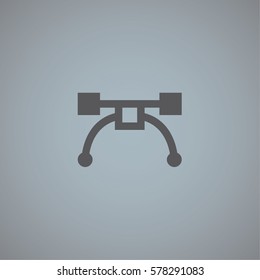 An Illustrated Icon Isolated on a Background - Pen Tool