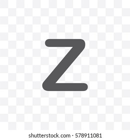 An Illustrated Icon Isolated on a Background - Z