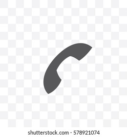 An Illustrated Icon Isolated on a Background - Phone