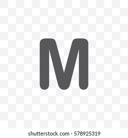 An Illustrated Icon Isolated on a Background - M