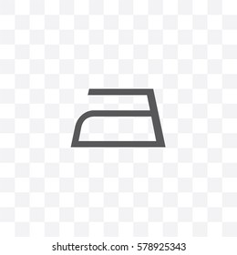 An Illustrated Icon Isolated on a Background - Iron