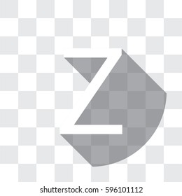 An Illustrated Icon Isolated on a Background - Z