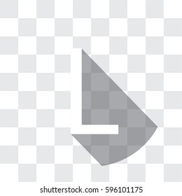An Illustrated Icon Isolated on a Background - L