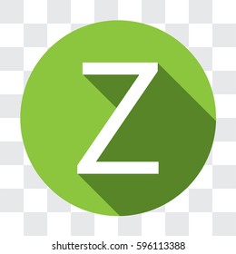 An Illustrated Icon Isolated on a Background - Z